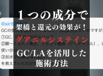 グアニルシステインを使った髪質改善の施術例